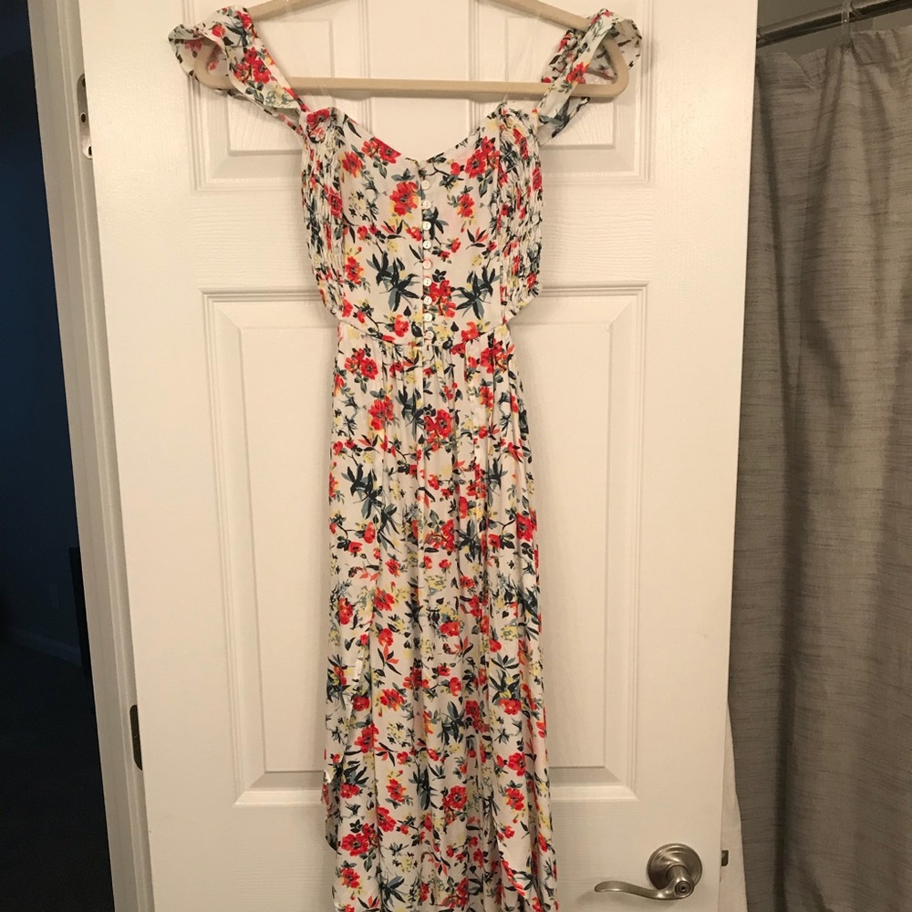 LUSH Floral Midi Dress - Never Worn!